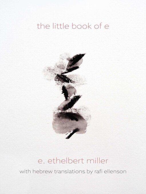 Title details for the little book of e by E. Ethelbert Miller - Wait list